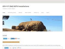 Tablet Screenshot of dstvinstallationlonehill.com